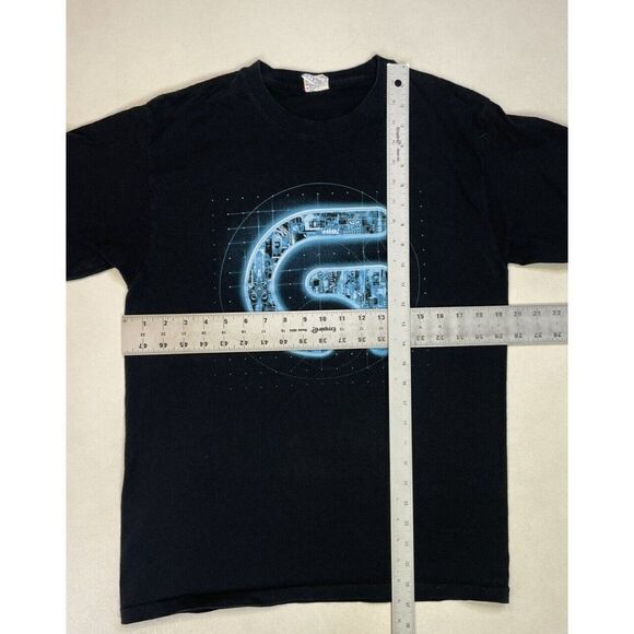 Logitech Promo Graphic T-shirt Men Medium Black Short Sleeve - Picture 5 of 5